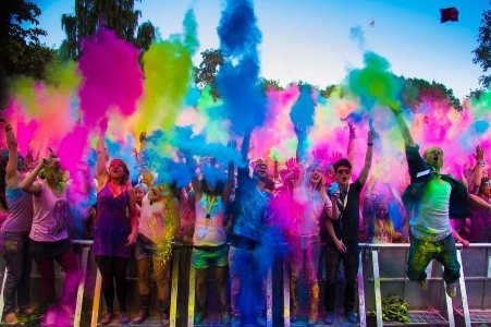 Green House Garden - Telangana Holi Festival